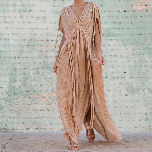 Kasia Kulenty Dress Athena Gown Kaftan OS - Picture 1 of 14